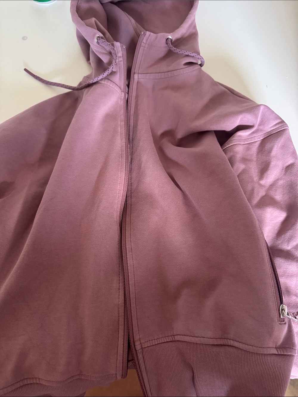Old Navy Mauve Zip-Up Hoodie Jacket